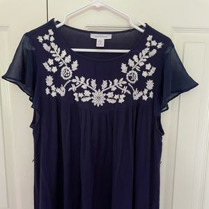 Maternity top from motherhood beautiful embroidered hippie top